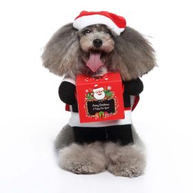 Dog Cosplay Costume (Option: Santa Claus, size: S)