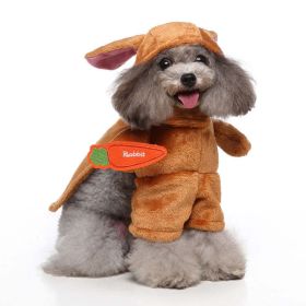 Dog Cosplay Costume (Option: Brown Rabbit, size: S)