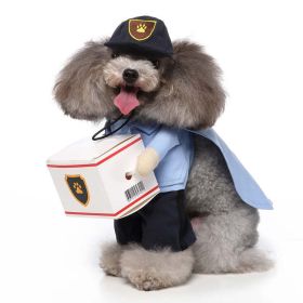 Dog Cosplay Costume (Option: deliveryman, size: M)