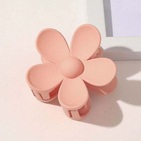 Wholesale candy color small flower claw clip (Option: Light Pink)