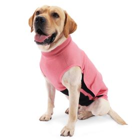 Dog Thunder Stress Anxiety Jacket Pink Grey Anti Anxiety Dog Vest Puppy Big Dog Comfort Coat For Dog Wholesale Dog Clothing (Option: Pink, size: S)