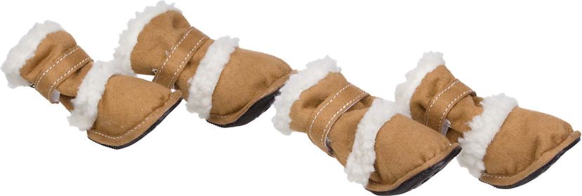 Shearling "Duggz" Pet Shoes (Option: Small)