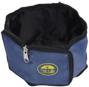 Wallet Travel Pet Bowl (Option: S1BL)