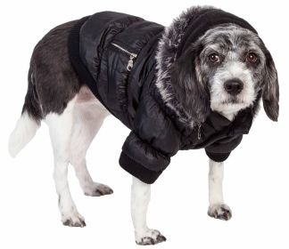 Metallic Fashion Pet Parka Coat (Option: Small)