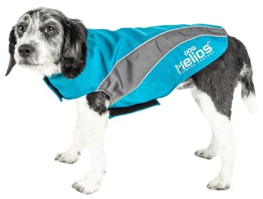 Helios Octane Softshell Neoprene Satin Reflective Dog Jacket w/ Blackshark technology (Option: X-Large)