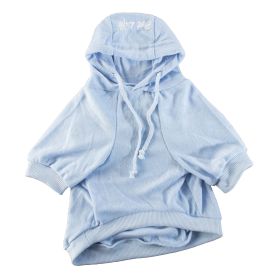 French Terry Pet Hoodie Hooded Sweater (Option: Large)