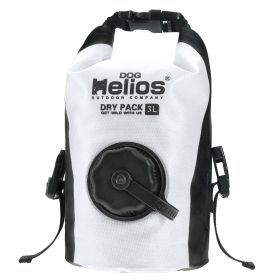 Dog Helios 'Grazer' Waterproof Outdoor Travel Dry Food Dispenser Bag (Option: White)