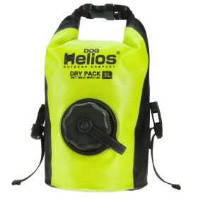 Dog Helios 'Grazer' Waterproof Outdoor Travel Dry Food Dispenser Bag (Option: Yellow)