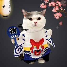 Party Clothes Funny Pet Costumes Halloween Costume Suit (Option: Onmyoji, size: S)