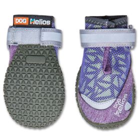 Dog Helios 'Surface' Premium Grip Performance Dog Shoes (Option: Purple, size: X-Small)