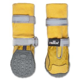 Dog Helios 'Traverse' Premium Grip High-Ankle Outdoor Dog Boots (Option: Yellow, size: X-Small)