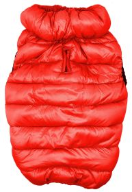 Pet Life 'Pursuit' Quilted Ultra-Plush Thermal Dog Jacket (Option: Red, size: X-Large)