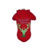 Pet Life LED Lighting Christmas Reindeer Hooded Sweater Pet Costume