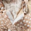 Polka-Dot Couture-Bow Pet Hoodie Sweater